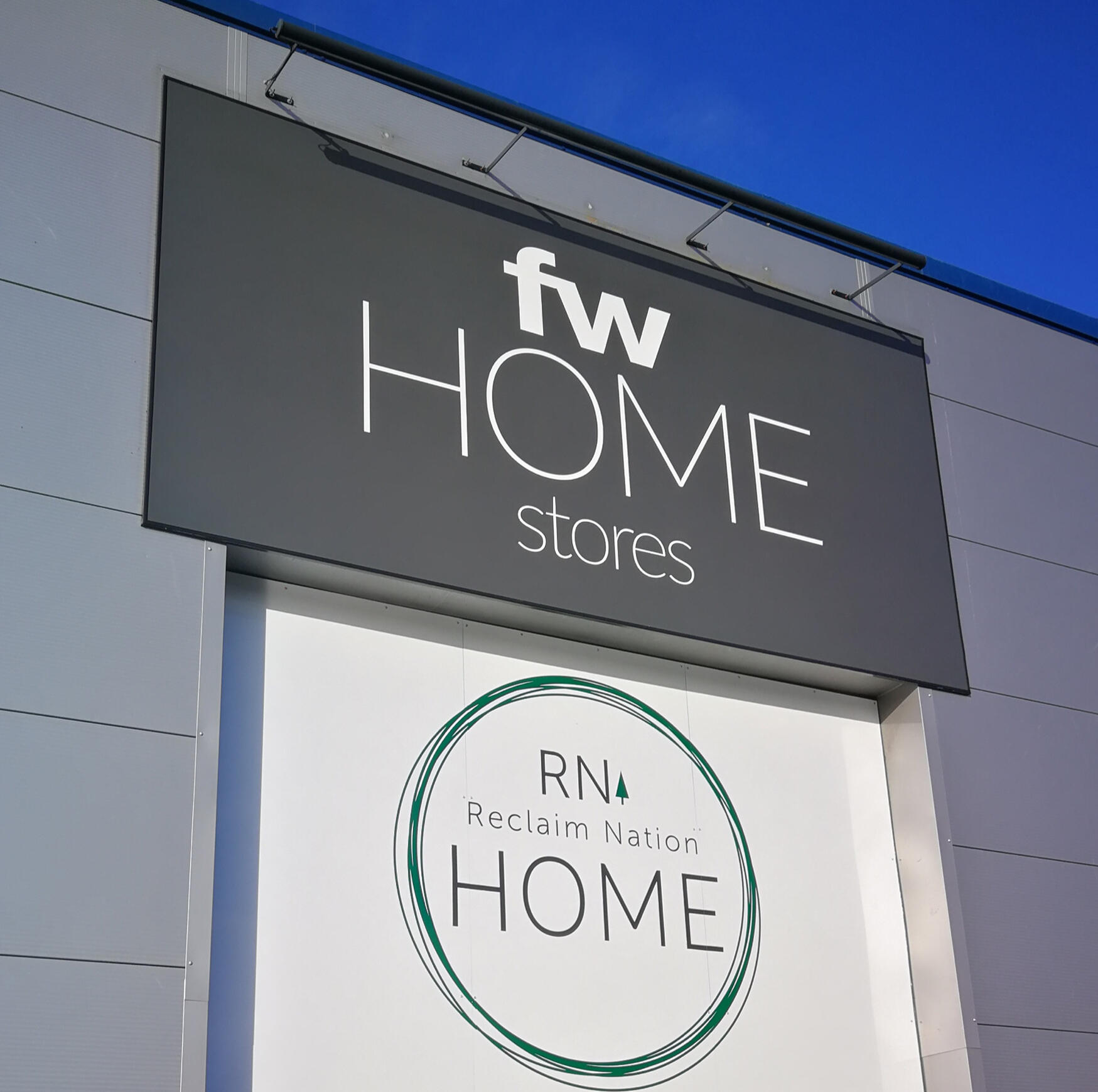 Large Retail Flex Face Banners